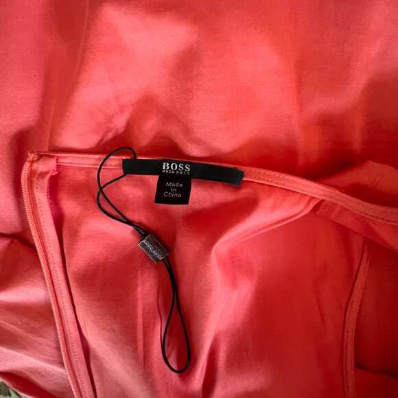 Hugo Boss Dress Size 2 Ruched side - Picture 8 of 10